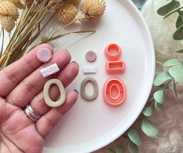 Multi-Shaped Set Shaped Polymer Clay  Cutter | Fondant Cutter | Cookie Cutter